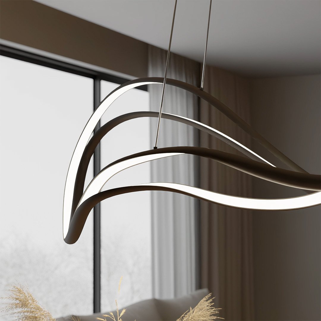 Modern LED Pendelleuchte mit Dimmbarkeit – Luxora