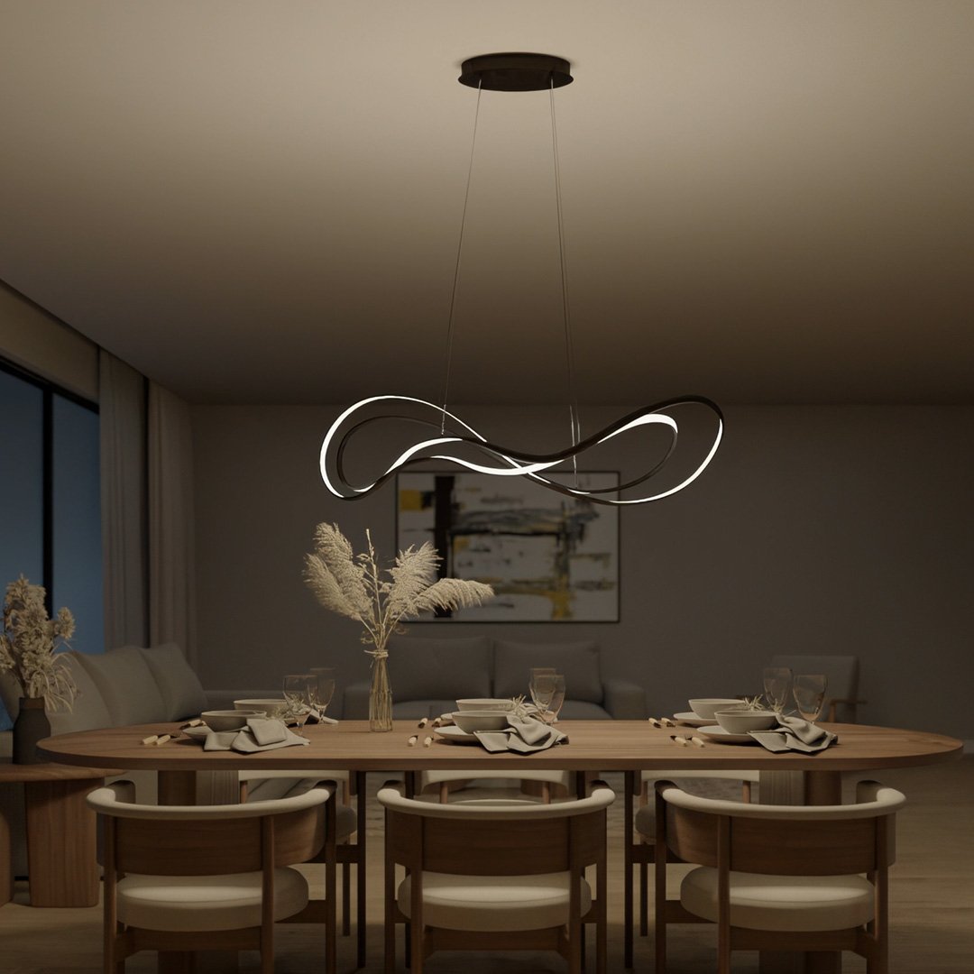 Modern LED Pendelleuchte mit Dimmbarkeit – Luxora