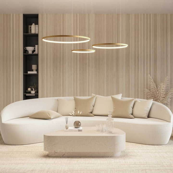 Moderne LED Ringleuchte mit Dimmfunktion – LIORA