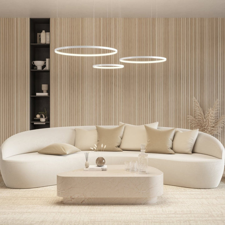 Moderne LED Ringleuchte mit Dimmfunktion – LIORA