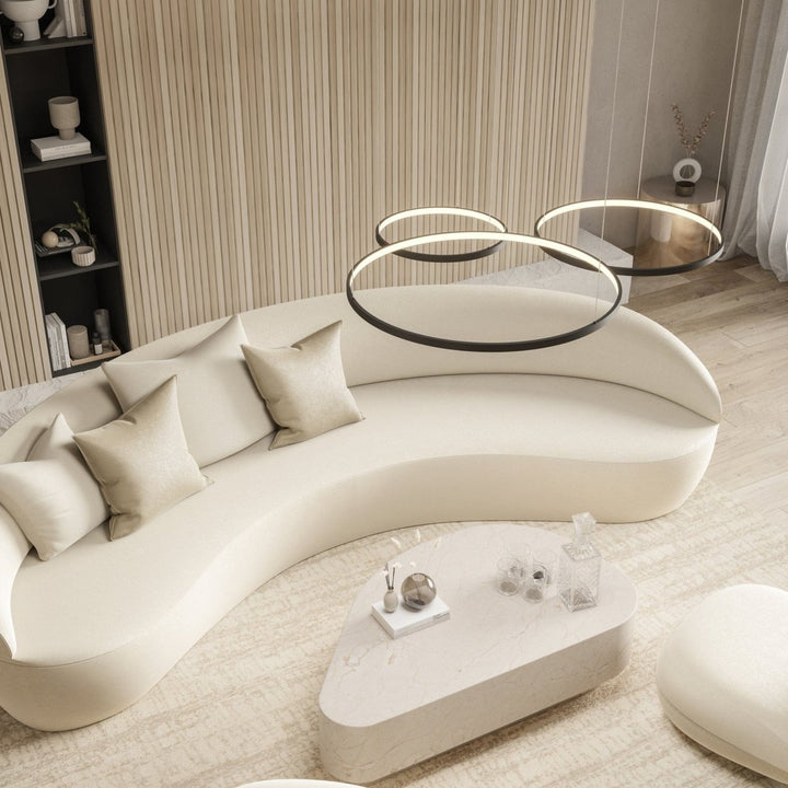 Moderne LED Ringleuchte mit Dimmfunktion – LIORA