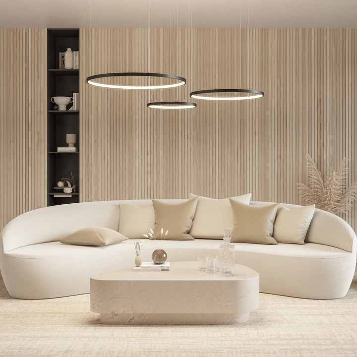 Moderne LED Ringleuchte mit Dimmfunktion – LIORA