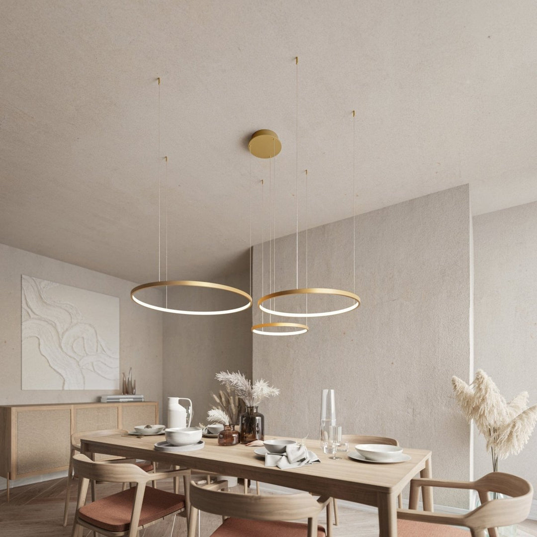 Moderne LED Ringleuchte mit Dimmfunktion – LIORA