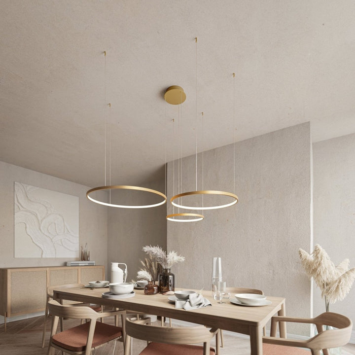 Moderne LED Ringleuchte mit Dimmfunktion – LIORA