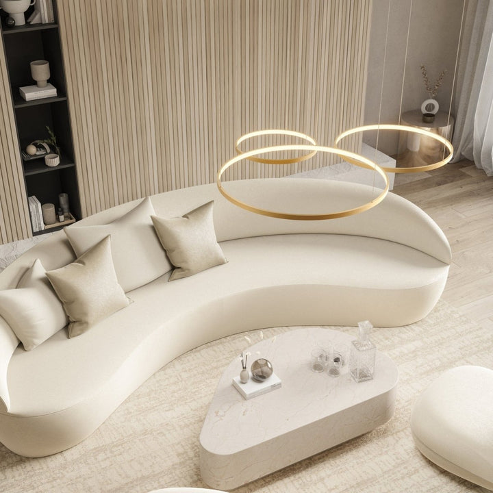 Moderne LED Ringleuchte mit Dimmfunktion – LIORA