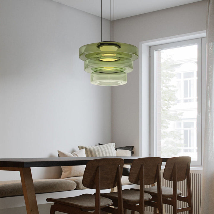 Moderne Glas-Hängelampe
