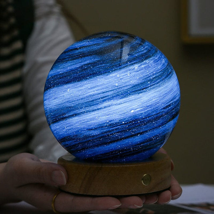 3D USB-Mondlampe mit sanftem, warmem LED-Licht