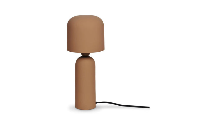 Moderne Tischlampe aus Eisen mit warmem Licht