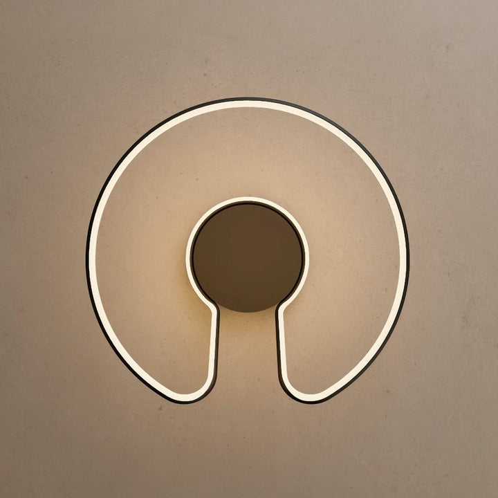 LED Deckenleuchte dimmbar mit modernem Ringdesign